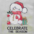 Celebrate The Season Christmas Snowman