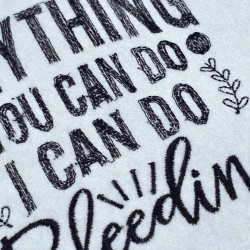 I Can Do It Bleeding Qoute
