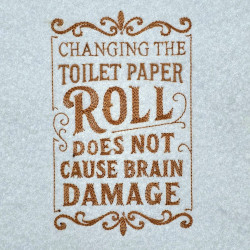 Bathroom Wisdom Quote