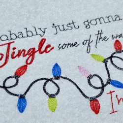 Jingle Some Of The Way Christmas Quote
