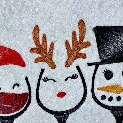 Christmas Wine Glasses