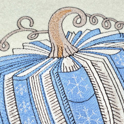 Winter Library Pumpkin