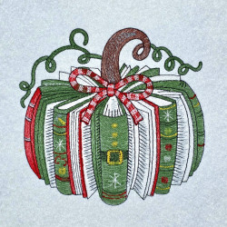 Christmas Elf Library Pumpkin