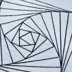 Square Spiral Mandala