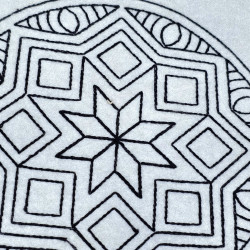 Geometric Star Mandala