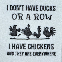 I Have Chicken Everywhere Quote