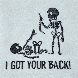 I Got Your Back Skeleton