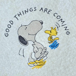 Good Things Are Coming Nosey Dog