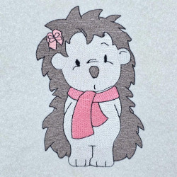 Cozy Winter Hedgehog