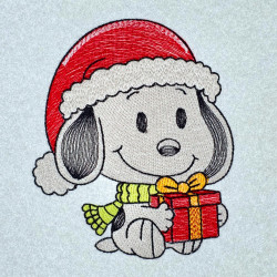 Nosey Dog Christmas Delight