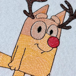 Gentle Holiday Reindeer