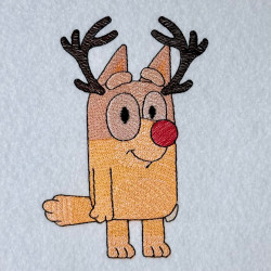 Gentle Holiday Reindeer