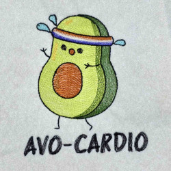 Avo-Cardio Funny Pun