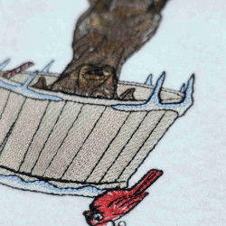 Doberman Lamp On Head 