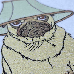 Pug Dog Lamp On Head 