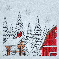Barn Animal Panel Embroidery Designs