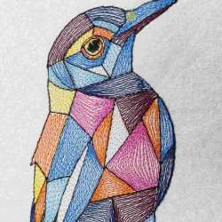 Stained Glass Bird