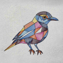 Stained Glass Bird