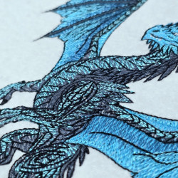 Blue Crest Dragon