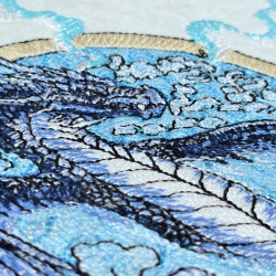 Blue Dragon In A Steaming Tub