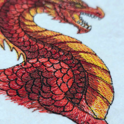 Crimson Fire Dragon