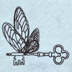 Butterfly On A Key Design