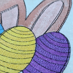 Easter Eggs And Bunny Ears