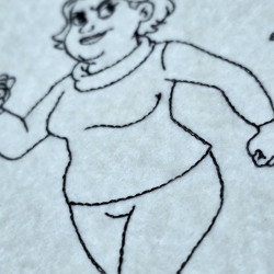 Ready Doris Line Art