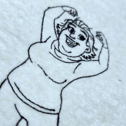 Strong Doris Line Art