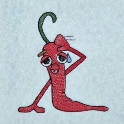 Exshausted Chili Character