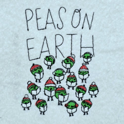 Peas On Earth Pun
