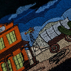 General Store And Covered Wagon