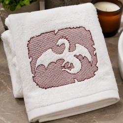 Dragon Flame Frame Embossed