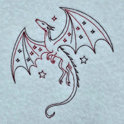 Ancient Dragon Of The Night Sky