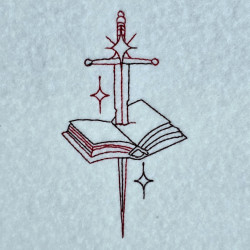 Sword And Open Book