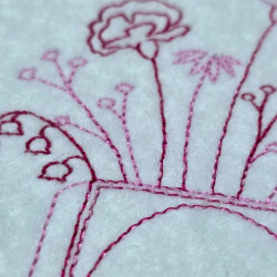 Flowers Rising From Pages