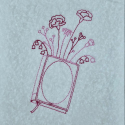 Flowers Rising From Pages