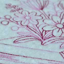 Book With Wildflowers