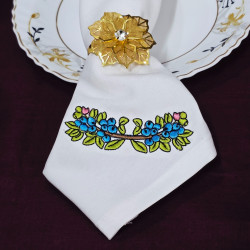 Blueberry Garden Napkin Corner