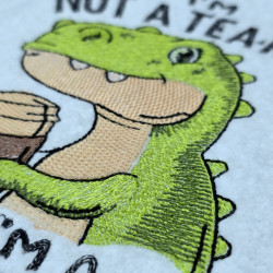 Coffee Loving Dinosaurus