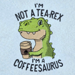 Coffee Loving Dinosaurus