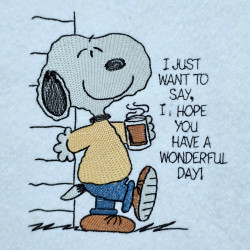 Have A Wonderful Day Nosey Dog Quote