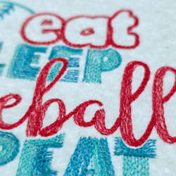 Eat Sleep Baseball Repeat Quote