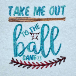 Take Me Out To The Ball Game Quote