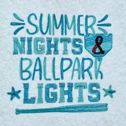 Summer Baseball Nights Quote