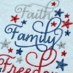 Faith Family Freedom Quote