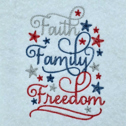 Faith Family Freedom Quote