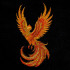 Golden Fire Phoenix