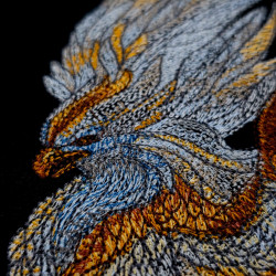 Silver Flame Phoenix