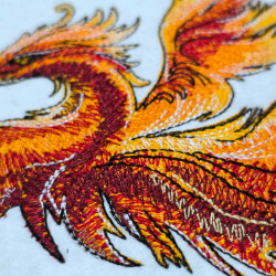 Rising Fire Phoenix